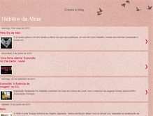 Tablet Screenshot of habitosdaalma.blogspot.com