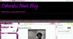 Desktop Screenshot of deebeedeborah.blogspot.com