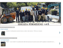 Tablet Screenshot of ediliziaformisano.blogspot.com