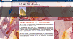 Desktop Screenshot of apartemen-1cikditiro-menteng.blogspot.com