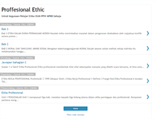 Tablet Screenshot of etikaprof.blogspot.com