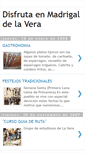 Mobile Screenshot of disfrutaenmadrigal.blogspot.com