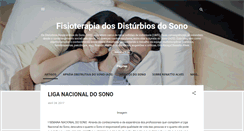 Desktop Screenshot of fisioterapiadosono.blogspot.com