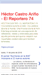 Mobile Screenshot of hectorcastro-elreportero74.blogspot.com