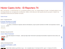 Tablet Screenshot of hectorcastro-elreportero74.blogspot.com