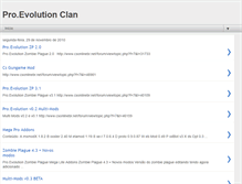 Tablet Screenshot of proevolutionclan.blogspot.com