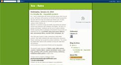 Desktop Screenshot of ecosutra.blogspot.com