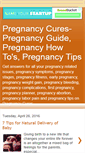 Mobile Screenshot of pregnancycures.blogspot.com