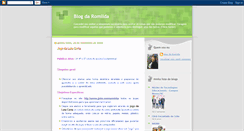 Desktop Screenshot of blogdaromilda.blogspot.com
