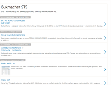 Tablet Screenshot of bukmacher-sts.blogspot.com