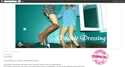 Desktop Screenshot of doubledressing.blogspot.com