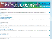 Tablet Screenshot of losangelescollegecounselor.blogspot.com