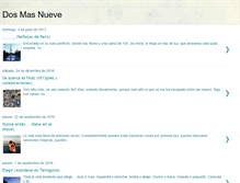 Tablet Screenshot of dosmasnueve.blogspot.com