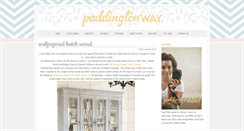 Desktop Screenshot of paddingtonway.blogspot.com