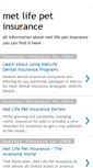 Mobile Screenshot of metlifepetinsurance.blogspot.com