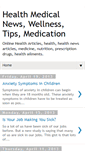 Mobile Screenshot of healthmedicalchannel.blogspot.com
