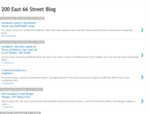 Tablet Screenshot of 200east66street.blogspot.com