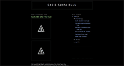 Desktop Screenshot of info-gadis-asia.blogspot.com