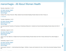 Tablet Screenshot of menorrhagia-allaboutwomenhealth.blogspot.com