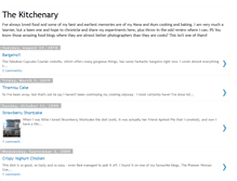 Tablet Screenshot of kitchenary.blogspot.com