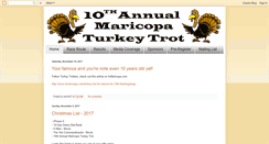 Desktop Screenshot of maricopaturkeytrot.blogspot.com