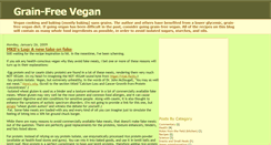 Desktop Screenshot of grainfreevegan.blogspot.com