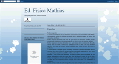 Desktop Screenshot of edfisicamathias.blogspot.com