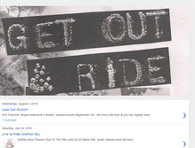 Tablet Screenshot of getoutandridezine.blogspot.com