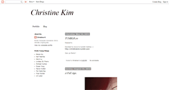 Desktop Screenshot of christinekimmy.blogspot.com