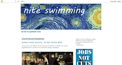Desktop Screenshot of niteswimming.blogspot.com
