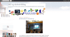 Desktop Screenshot of iktogskoleutvikling.blogspot.com