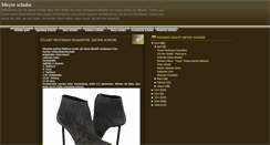 Desktop Screenshot of meyer-schuhe.blogspot.com