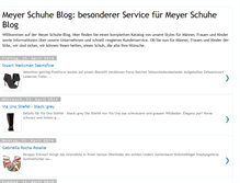 Tablet Screenshot of meyer-schuhe.blogspot.com