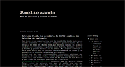 Desktop Screenshot of ameliezando.blogspot.com