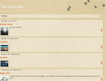 Tablet Screenshot of dailyride.blogspot.com