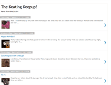 Tablet Screenshot of marla-keatingblog.blogspot.com