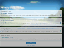Tablet Screenshot of anythingandmanything.blogspot.com