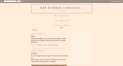 Desktop Screenshot of harkommervarsagod.blogspot.com