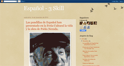 Desktop Screenshot of espanholturma3.blogspot.com