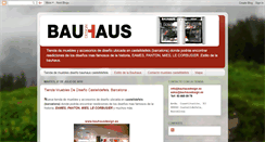 Desktop Screenshot of bauhaus99.blogspot.com