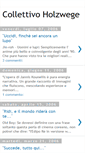 Mobile Screenshot of collettivoholzwege.blogspot.com