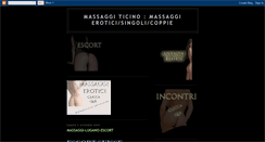 Desktop Screenshot of massaggiticino.blogspot.com