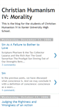 Mobile Screenshot of christianhumanism4.blogspot.com