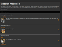 Tablet Screenshot of kliederen.blogspot.com