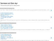 Tablet Screenshot of glenayr.blogspot.com