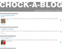 Tablet Screenshot of chock-a-blog.blogspot.com