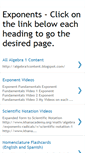 Mobile Screenshot of exponentscontent.blogspot.com