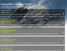 Tablet Screenshot of independentamericanvoter.blogspot.com