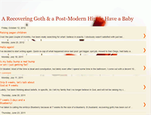 Tablet Screenshot of gothhippiebaby.blogspot.com