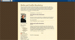 Desktop Screenshot of mediaandconflict.blogspot.com